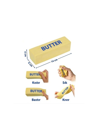 Squishy Butter Yumuşak Stres Oyuncağı