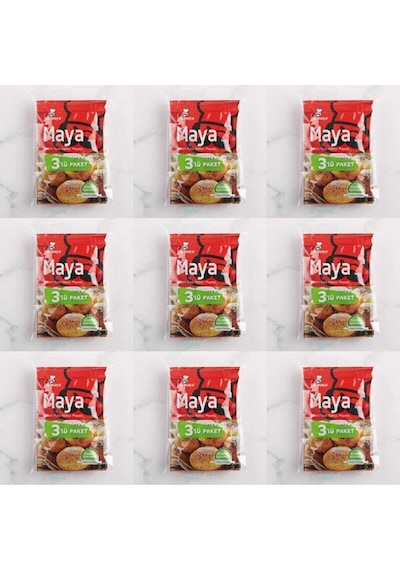 Glutensiz Instant Kuru Maya 3x10 gr 9 Paket