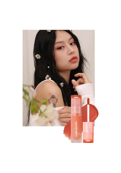 Mat Bitişli Dolgun Ve Pürüzsüz Görünüm Sunan Tint Perıpera Ink Mood Matte Tint 01 Peach Pure 01