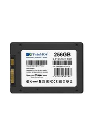 Twinmos 256gb 2.5" Sata3 Ssd 580mb-550mb-s Tlc 3dnand Grey Tm256gh2ugl Ssd Disk 1