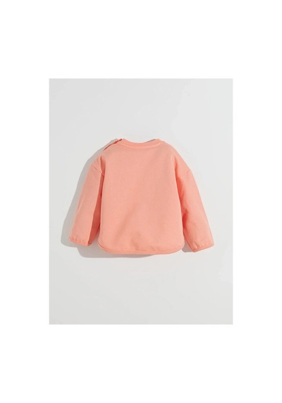 LC Waikiki Lcw Kids Mercan Bisiklet Yaka Çiçekli Kız Çocuk Sweatshirt Ve Eşofman Alt 2'li Açık Mercan LC Waikiki Lcw Kids Mercan Bisiklet Yaka Çiçekli Kız Çocuk Sweatshirt Ve Eşofman Alt 2'li Açık Mercan