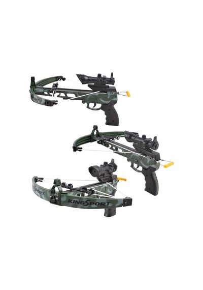01035881 Sun-yfn-ok Set Crossbow Askeri 4 Vak Ok Sadak Hedefli Unisex