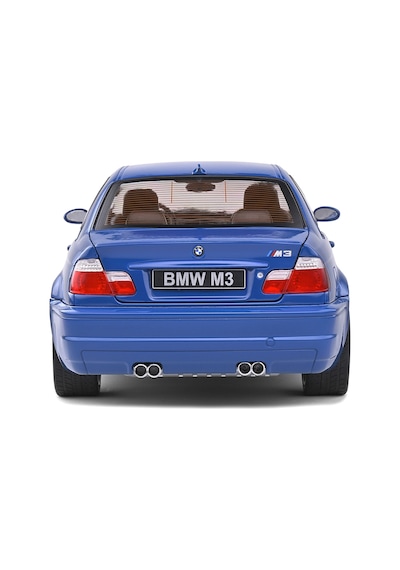 Solido S1806502 1/18 Bmw E46 M3 Coupé Laguna Blue 2000