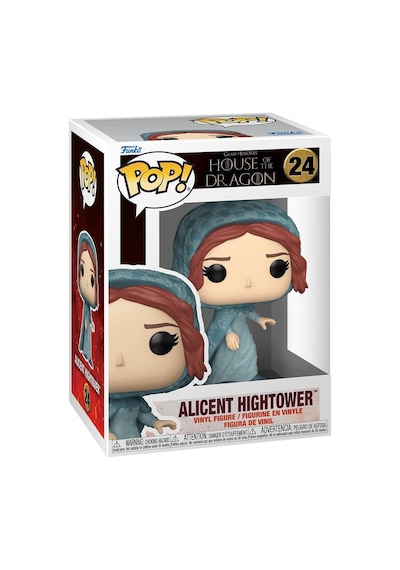 Pop Television: Of The Dragon Alicent Hightower Teal Cloak , Oyuncak Figür