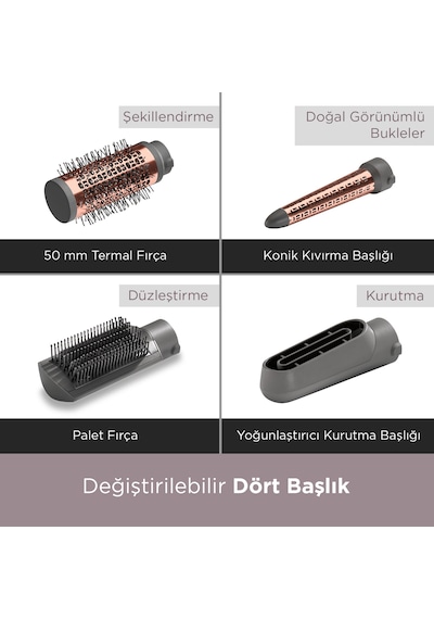 Babyliss AS136E Air Styler Saç Şekillendirme Seti
