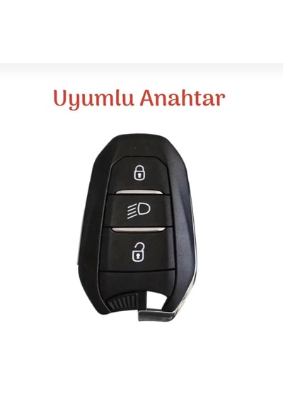 Peugeot 208 308 508 2008 3008 5008 Rifter Silikon Anahtar Kılıfı