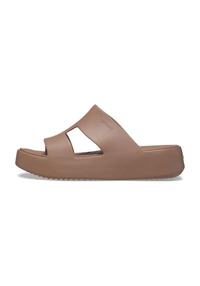 Crocs Getaway Platform H-strap Kadın Terlik Cr209409 Crc.2q9 Kahverengi