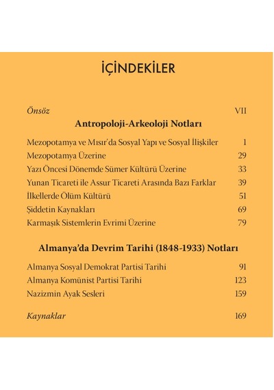 Defterler 3: Antropoloji Ve Almanya Tarihi Notları