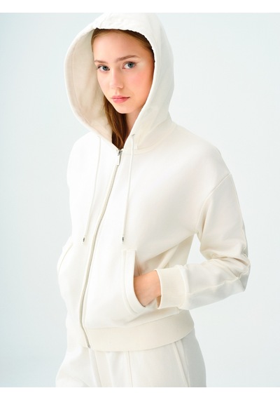 Loft Kadın Sweatshirt Lf2037636 Ekru
