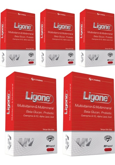Ligone Beta Glucan 30 Kapsül 5X