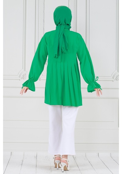 Sevitli Arkası Pileli Kolu Büzgülü Tunik-benetton Yeşili-3660-benetton Yeşili Benetton Yeşili Sevitli Arkası Pileli Kolu Büzgülü Tunik-benetton Yeşili-3660-benetton Yeşili Benetton Yeşili