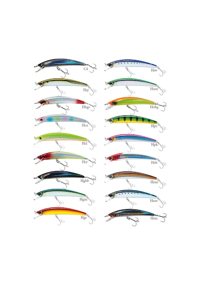 Yozuri Crystal Minnow Floating Yapay Balığı Bone - 110mm