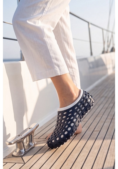Aqua Stream - Uniseks 36-45 Hızlı Kuruyan Lacivert Beyaz Deniz Ayakkabısı Özel Yuvarlak Kaba... Aqua Stream - Uniseks 36-45 Hızlı Kuruyan Lacivert Beyaz Deniz Ayakkabısı Özel Yuvarlak Kaba...