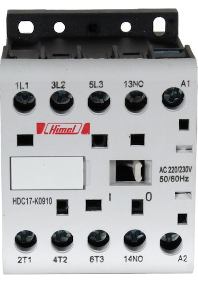HİMEL Mini Kontaktör-9A-1 NO   220V  50Hz