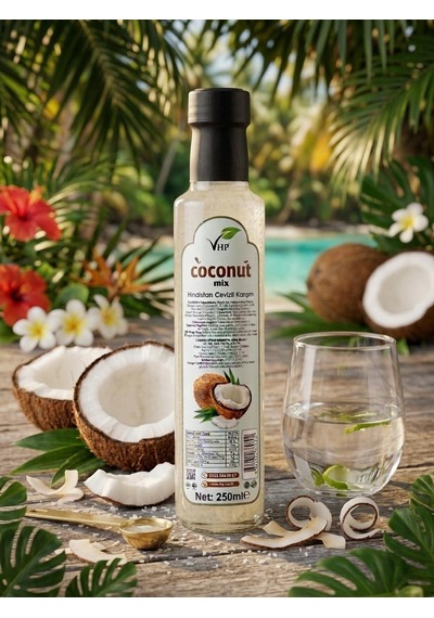 Vhp Coconut Mix Hindistan Cevizi Bitkisel Karışım 250 Ml Metabolizma Ve Enerji Desteği