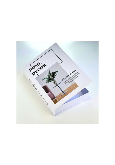 Bakgelal Kitap Görünümlü Dekoratif Kutu, Iskandinav Tarzı Gizli Saklama Kutusu Home Decor - Bgahomedecor