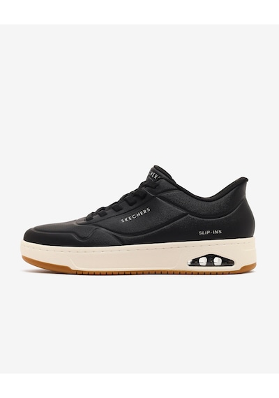 Skechers Uno Ctl Layıng Low Erkek Siyah Sneakers 183156 Blk Siyah