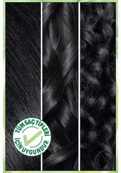 Garnier Nutrisse Yoğun Besleyici Kalıcı Krem Saç Boyası 1 Siyah 3600542539630-9716 1 Siyah