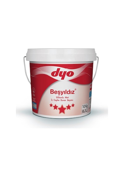 Dyo Beşyıldız Silikonlu Mat İç Cephe Boyası 10 Kg Belce Beji Diğer