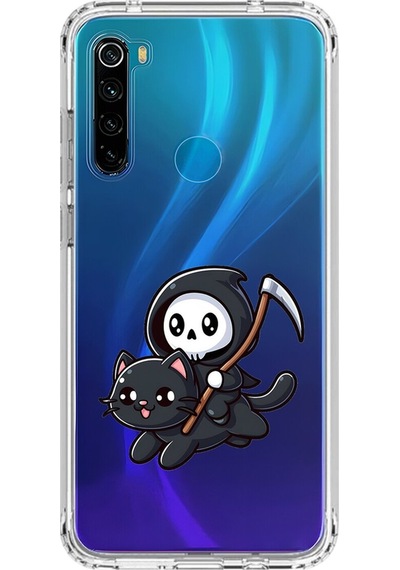 Xiaomi Redmi Note 8 Uyumlu Şeffaf Kılıf New Minies 2 Tasarımlı