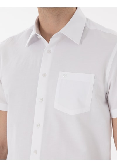 Pierre Cardin Erkek Beyaz Gömlek Kısa Kollu 50307003-vr013 Beyaz