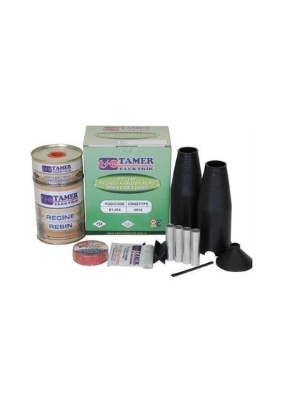 Tamer 4x16 Kablo İçin Reçineli Ek Muf
