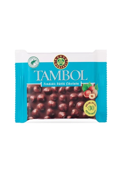 Kahve Dünyası Tambol Fındıklı Sütlü Çikolata 77 G 2'li Paket