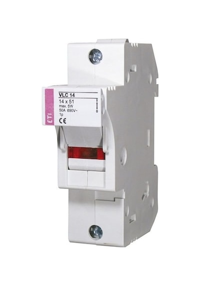 14X51 Kartuş Sigorta Yuvası Kutusu 500 V Max 50 A Amper