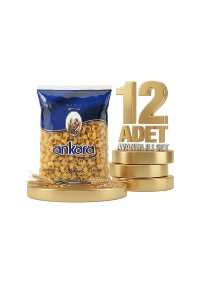 Ankara Mantı Makarna 12x500 Gr