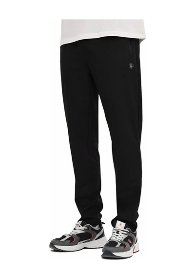 Lumberjack Sb206 Pant Erkek Eşofman Altı Cepli Fermuarlı Siyah