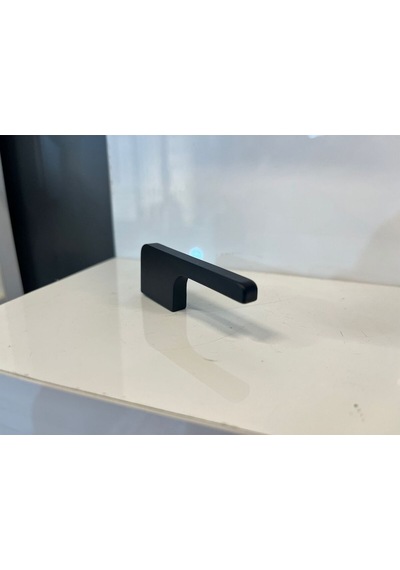 Desna Metal Kulp 16mm Mat Siyah Dolap Kapak Tv Ünite Modern Çekmece Mobilya Komodin Konsol Mat Siyah