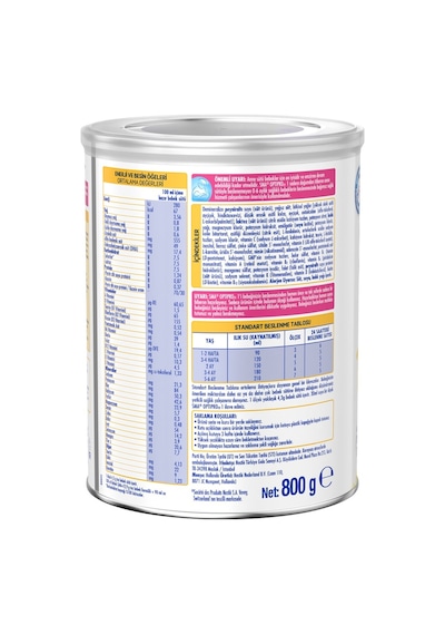 Sma Optipro 1 Probiyotik Bebek Sütü 800 G 3 Adet