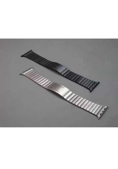 Mobilteam Watch 10 46mm Uyumlu Krd-35 Metal Kordon-titanyum