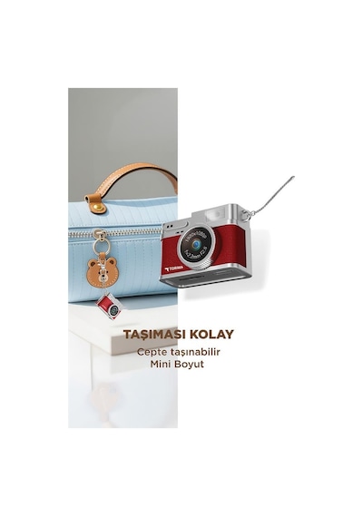 Torima CMR35 Mini Anahtarlık 1080P Dijital Fotoğraf Video Kamera