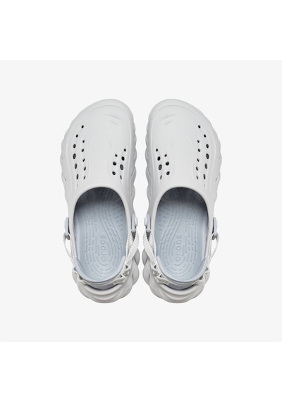 Crocs Echo Unisex Gri Terlik Düz 207937 Gri