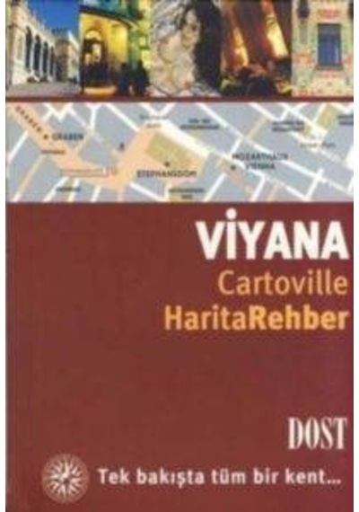 Viyana - Harita Rehber - Serge Guillot - Dost Kitabevi