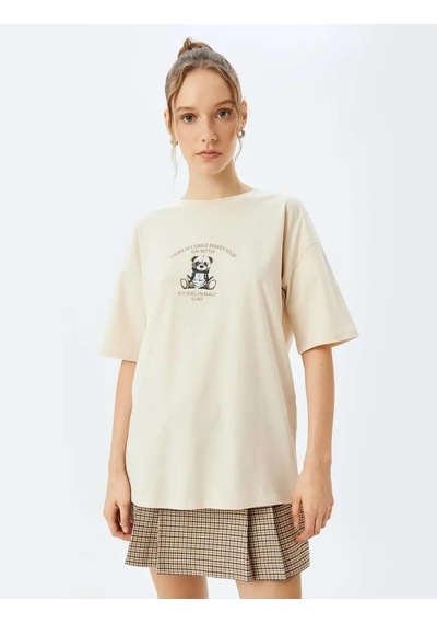 Koton Kadın T-shirt 5sal10069ık-29854