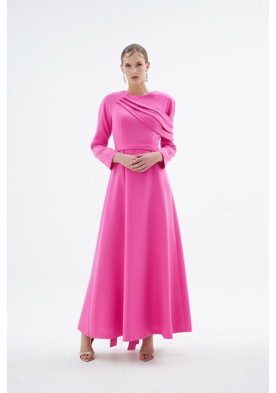 Senna Opıa Elbise Pembe Pembe