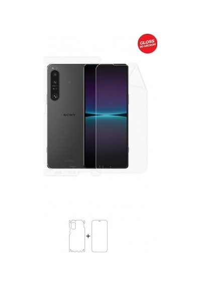 Sony Xperia 1 Vı Ön, Arka Ve Yan 360 Derece Tam Kaplama Tpu Film