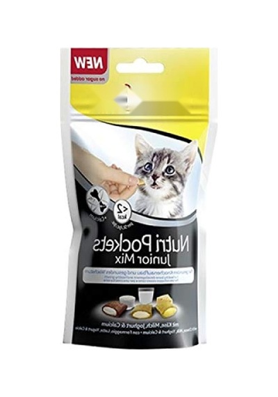 Yavru Kedi Ödül Maması - Nutripockets Mix 60 Gr