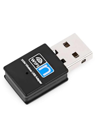 Usb Adaptör Alıcı Kablosuz Wifi Adaptör Mini 300 Mbps Realtek Rtl8192eu Chipset