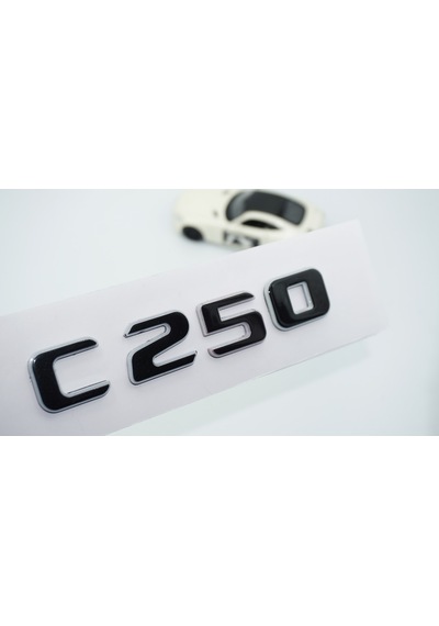 Dk Tuning C 250 Bagaj Gri Siyah Abs Yazı Logo Benz İle Uyumlu