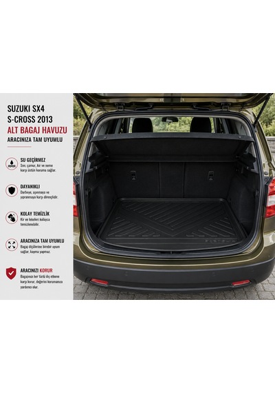 Suzuki Sx4 S-cross 2013 Sonrası Alt Bagaj Havuzu