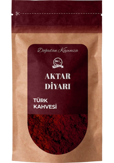 Türk Kahvesi Günlük Taze Çekilmiş 100 Gr Aktar Diyarı