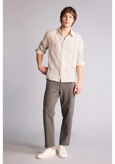 Defacto Modern Fit Pantolon H1417ax26spgr206 Gri-gr206