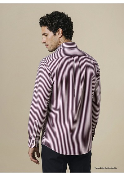 Brooks Brothers Göml, 2xl, Beyaz - Bordo