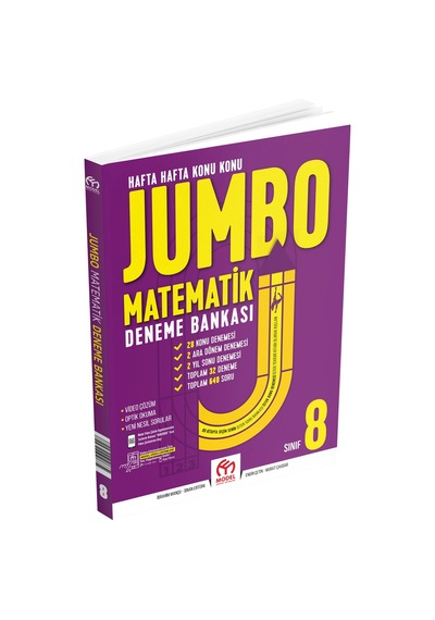 Model Eğitim Yayınları 8. Sınıf Jumbo Matematik Deneme Bankası