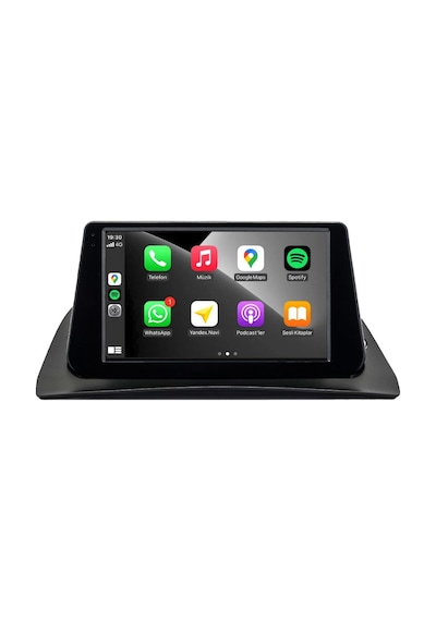 Renault Kangoo Araç Multimedya Android Ekran Carplay Double Teyp 2+32 9" 13-20 Black Cadence