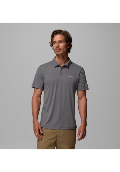 Columbia Ao4872 Zero Rules Light Technical Erkek Polo T-shirt 2118551024 Gri