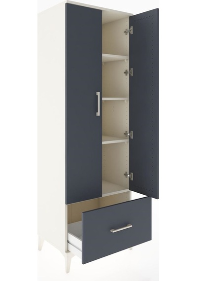 Hyperion Dolap 4 Raflı Tek Çekmeceli 2 Kapaklı 60x44x182 Ayta... Aytaşı